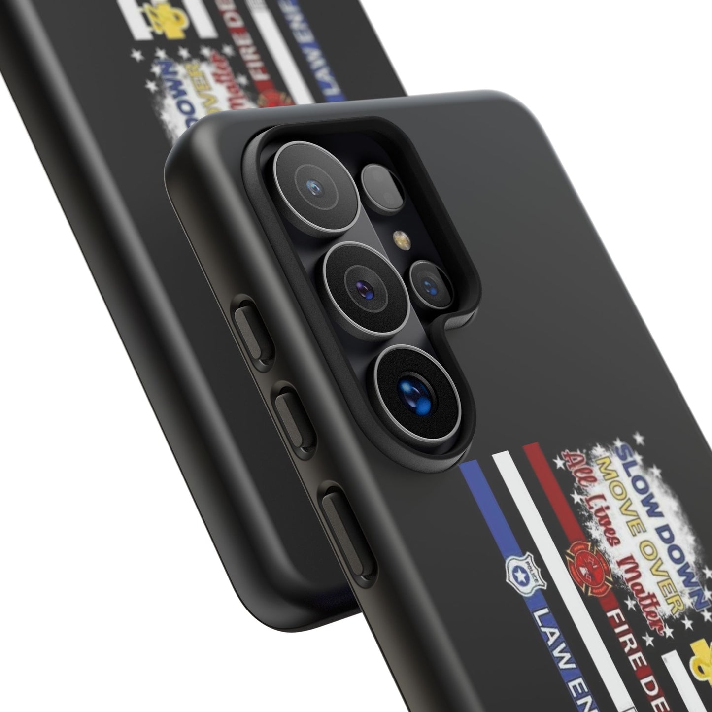 Slow Down Move Over Flag Samsung Case