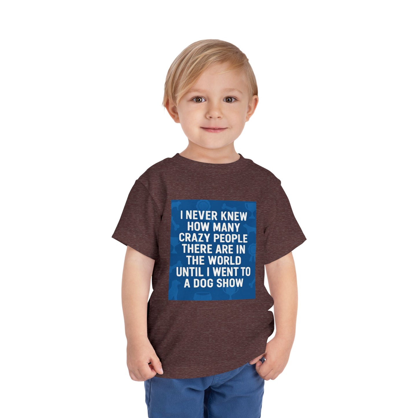 Never Knew Toddler Unisex Short Sleeve Crewneck Tee
