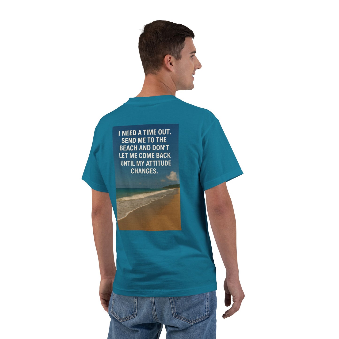 Time Out Men's Short-Sleeve Crewneck Tee