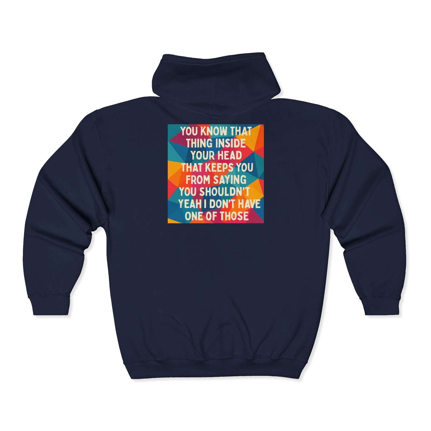 No Filter Unisex Full Zip Hoodie