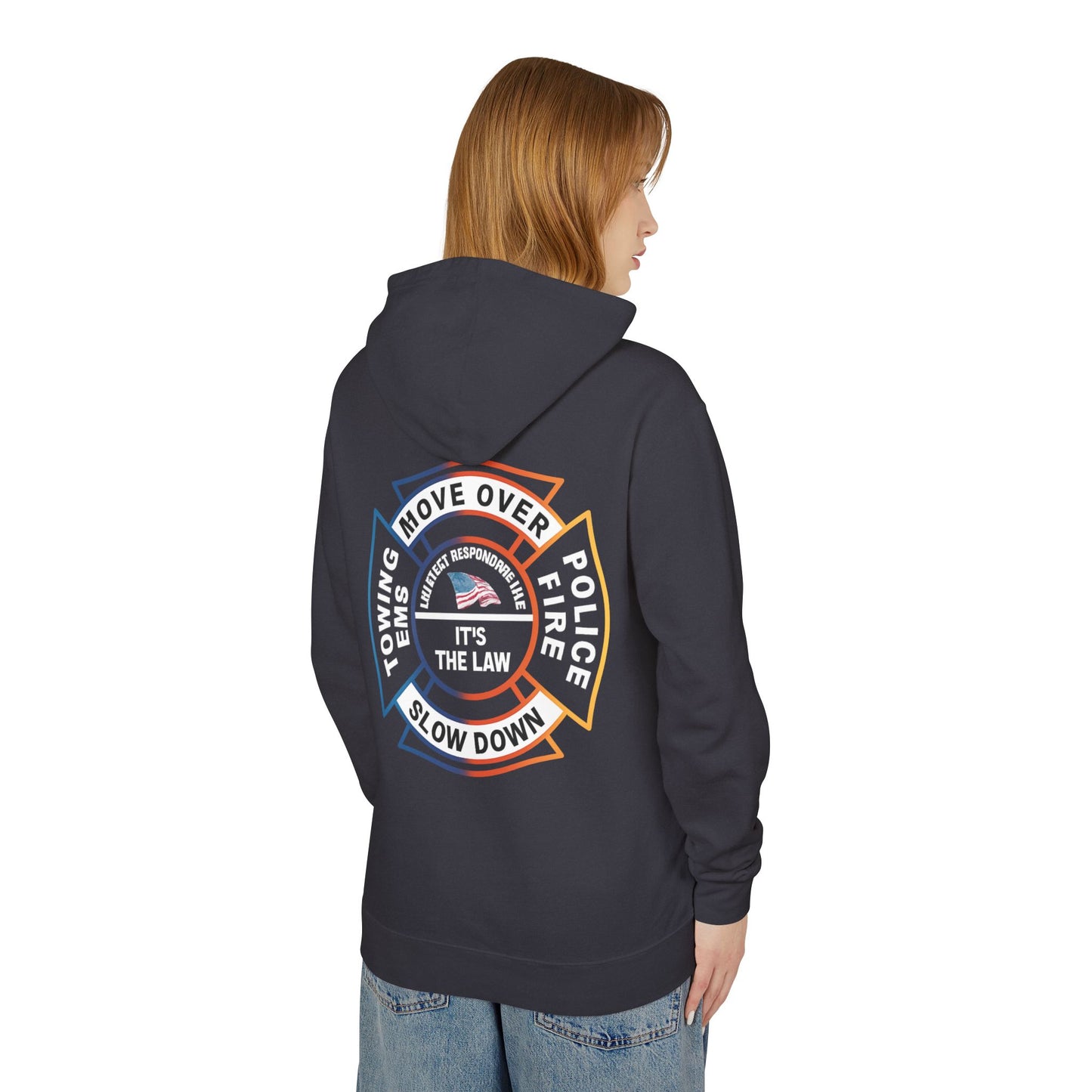 Let First Responders Live Unisex Lightweight Hoodie