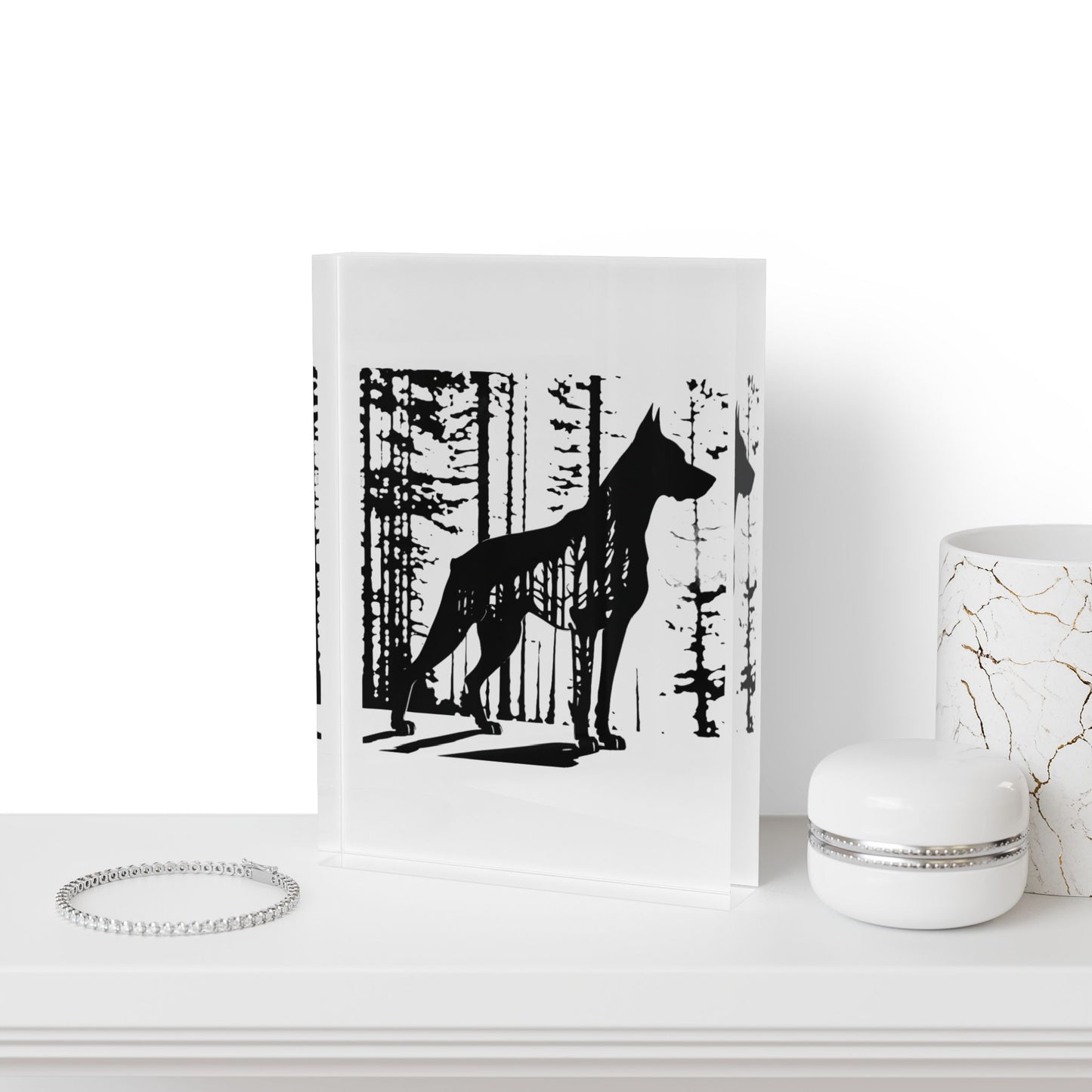 Watchful Eyes Acrylic Photo Block