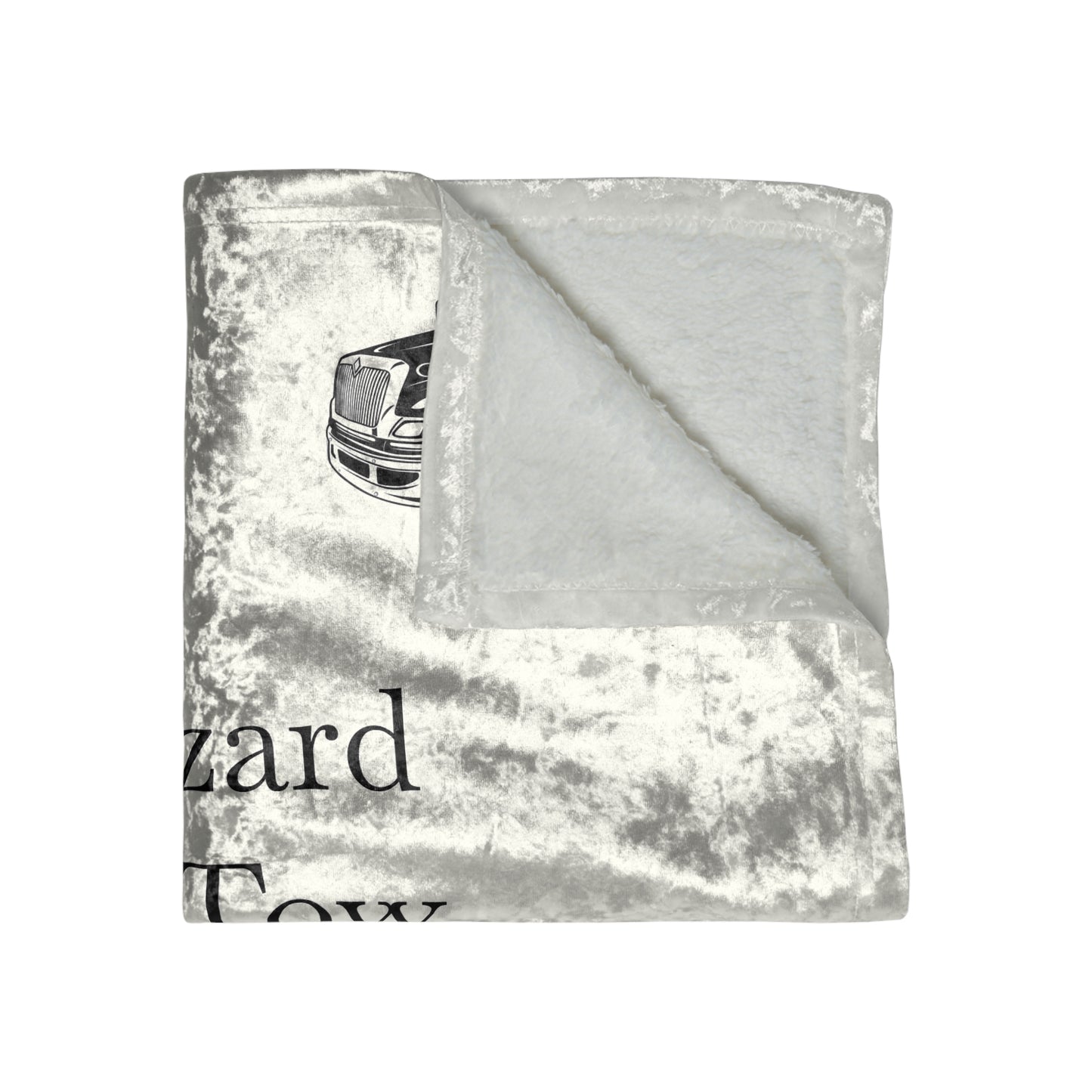 Wizard Of Tow Crushed Velvet Blanket