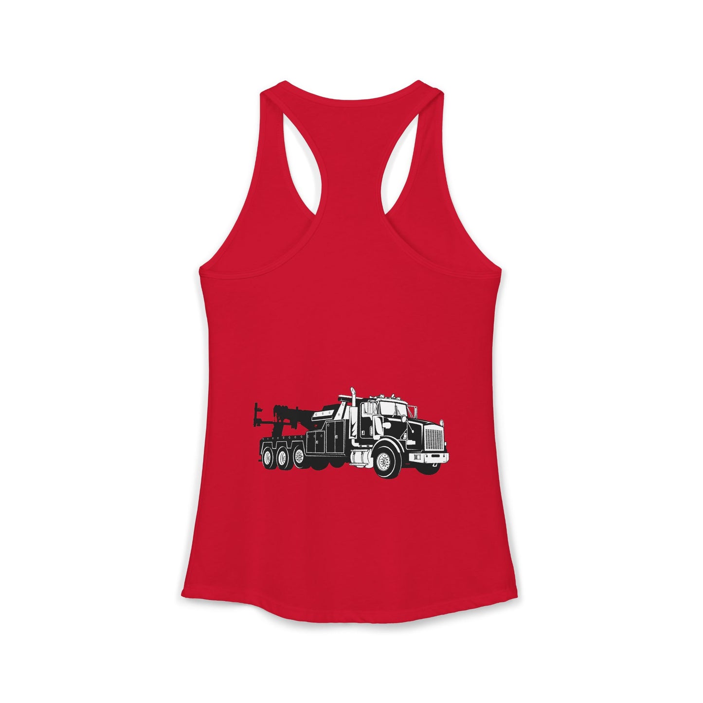 Heavy Tow Truck Women's Racerback Tank