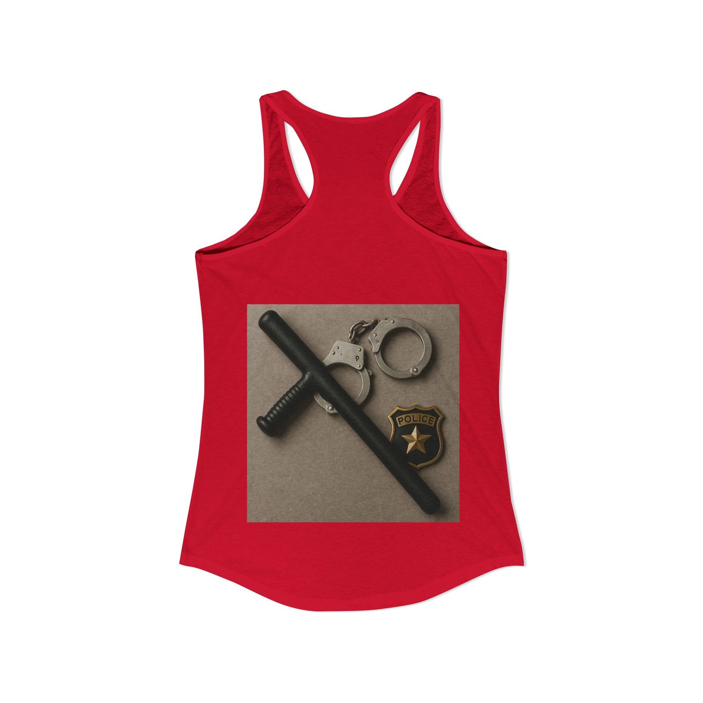 Law Enforcement Appreciation Women's Racerback Tank
