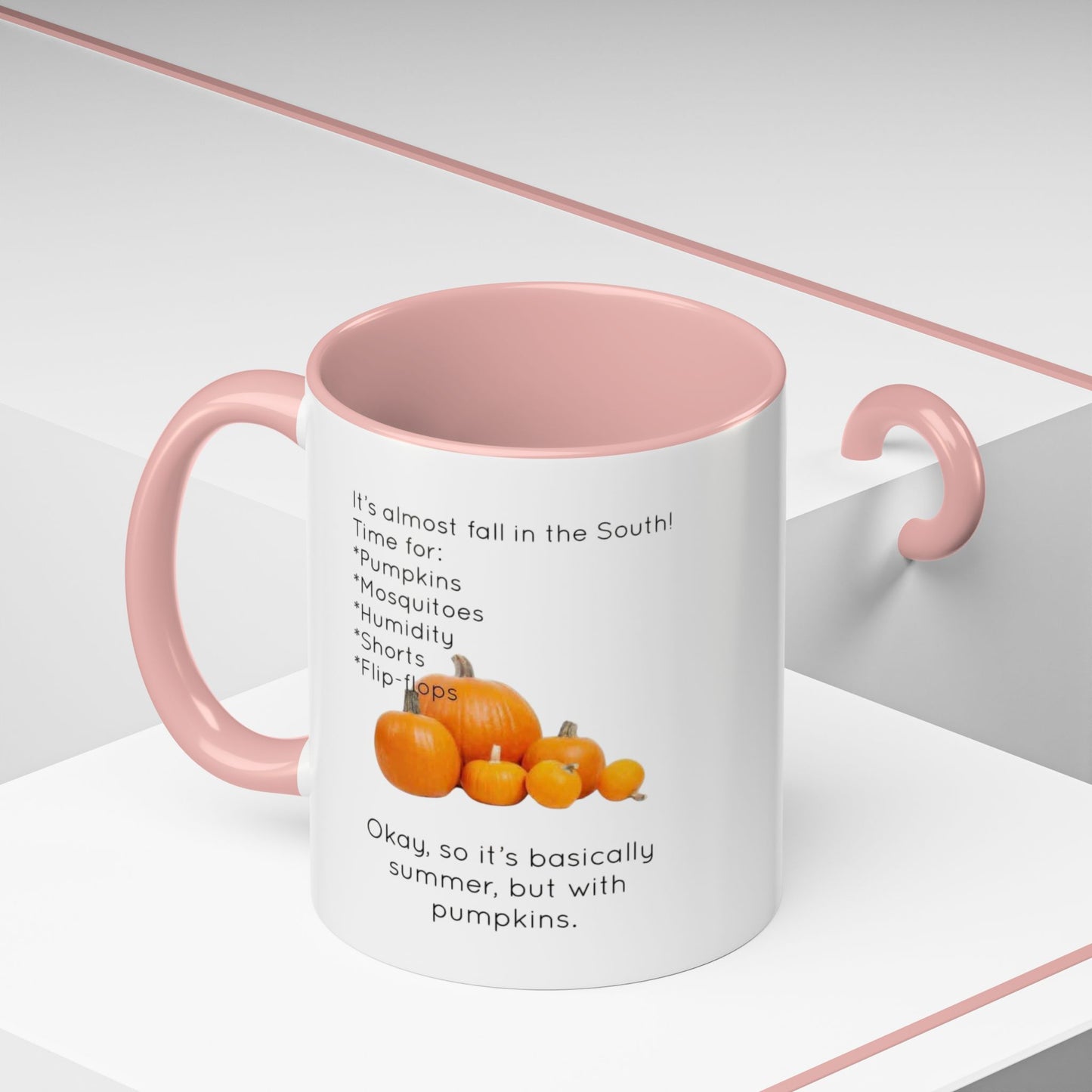 Fall In The South 2-Tone Coffee Mug