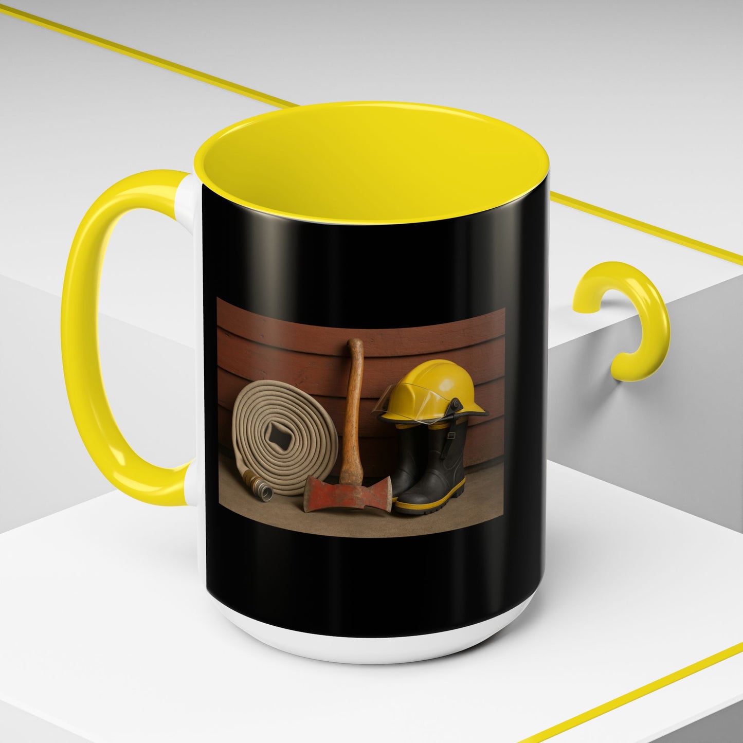 Fire/Rescue Appreciation 2-Tone Coffee Mug
