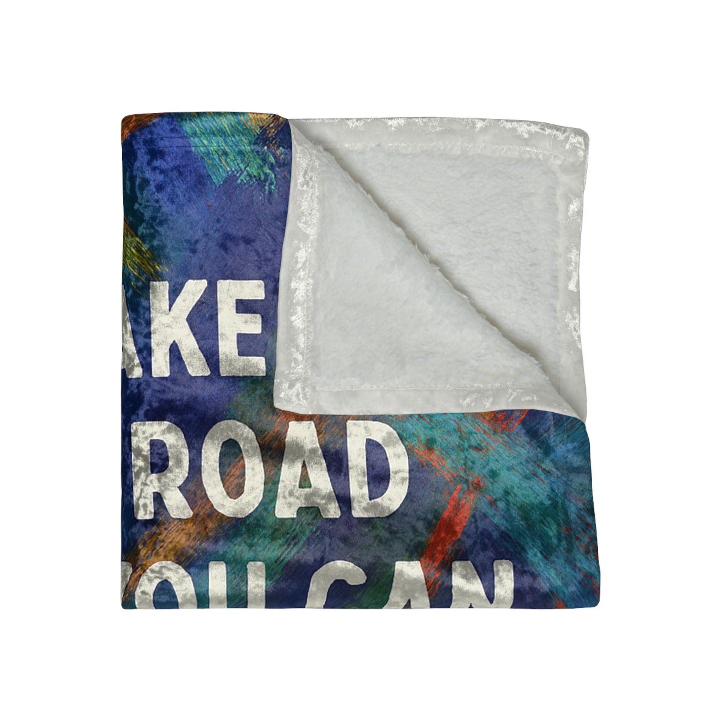 Psycho Path Crushed Velvet Blanket