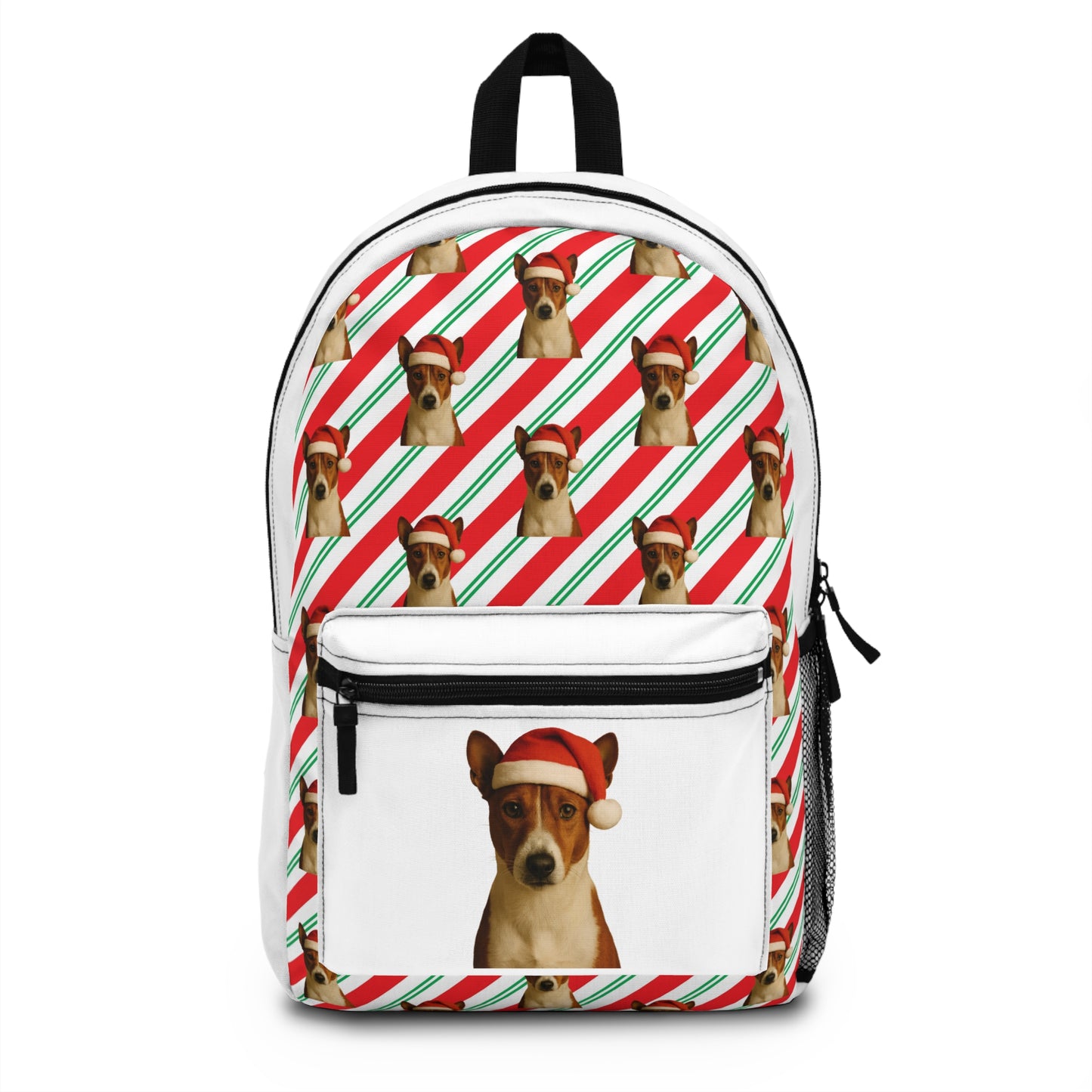 Santa Paws Basenji Backpack