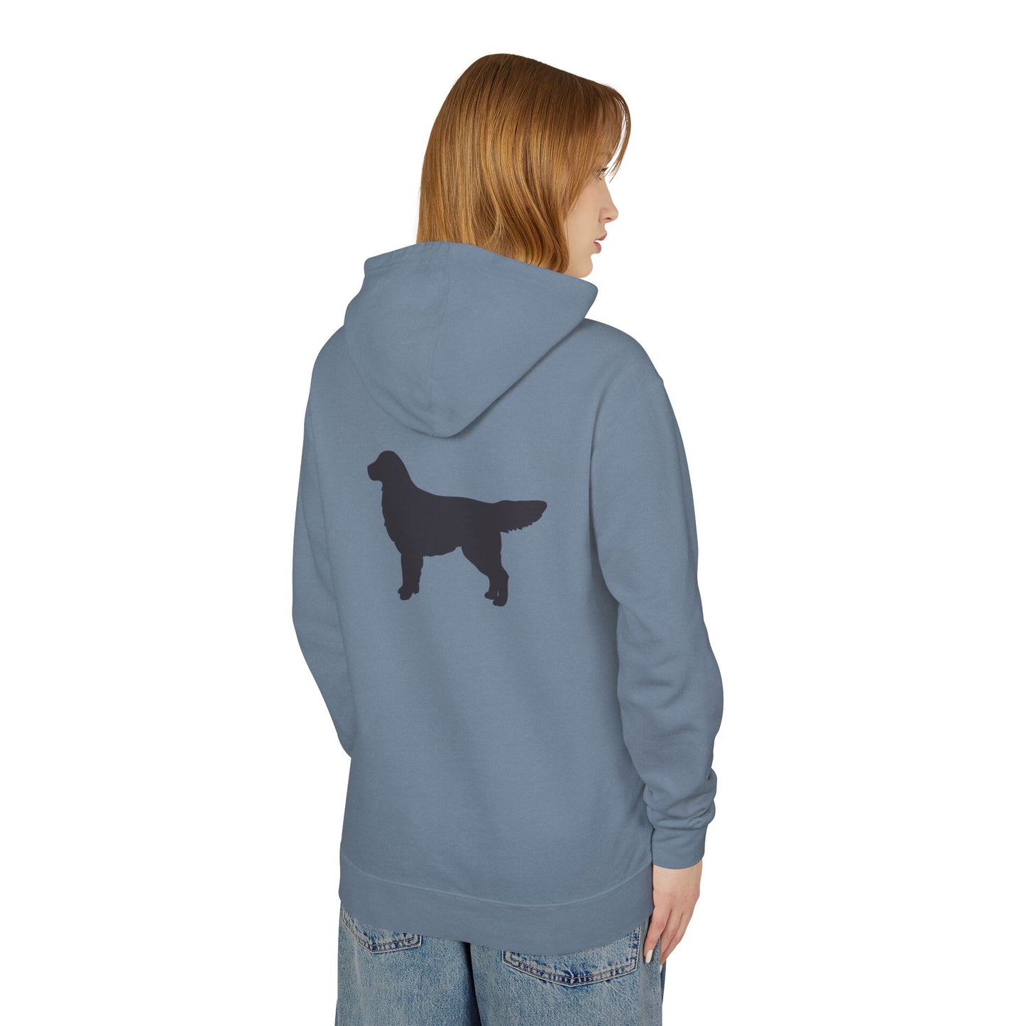 Golden Silhouette Unisex Lightweight Hoodie
