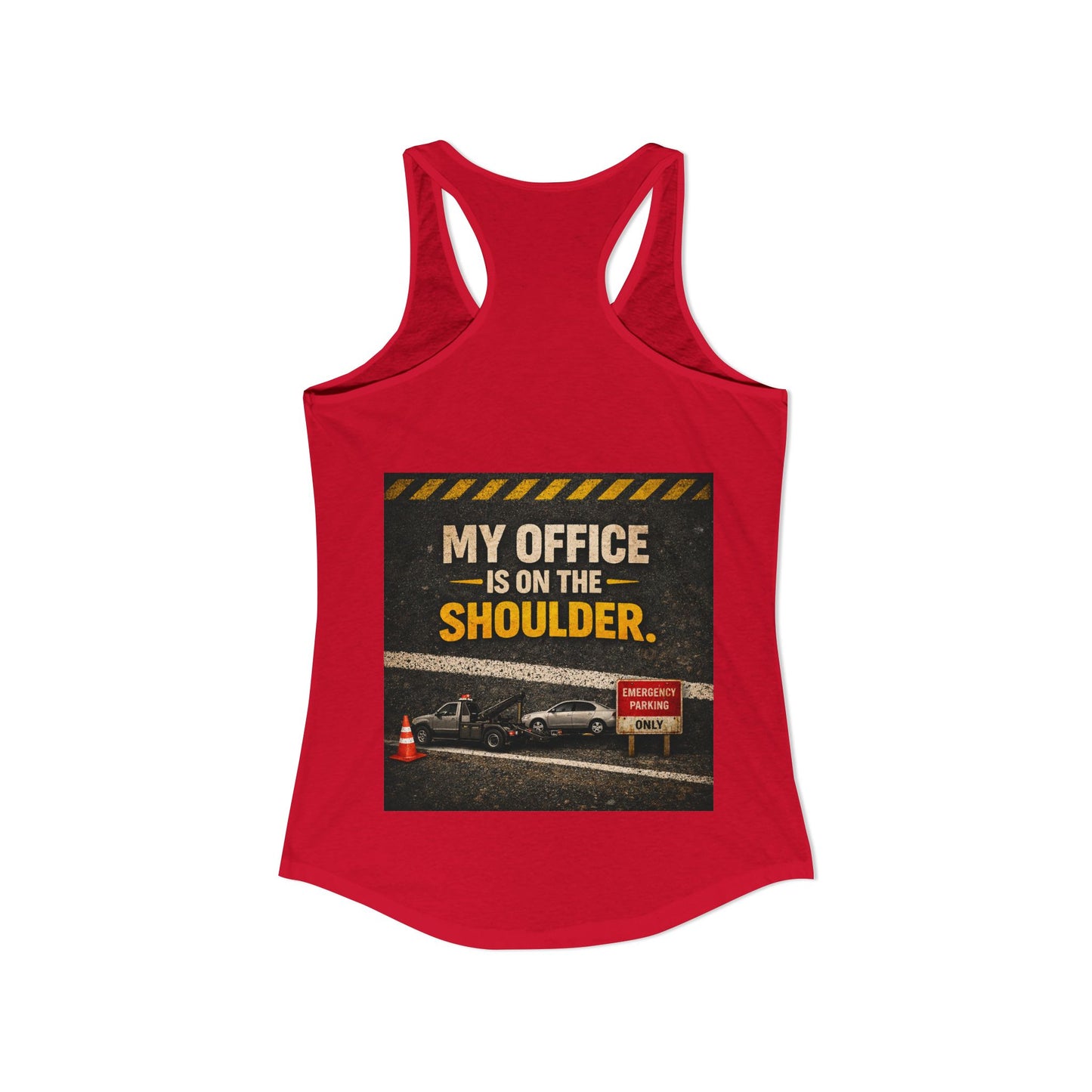 My Office Women's Racerback Tank