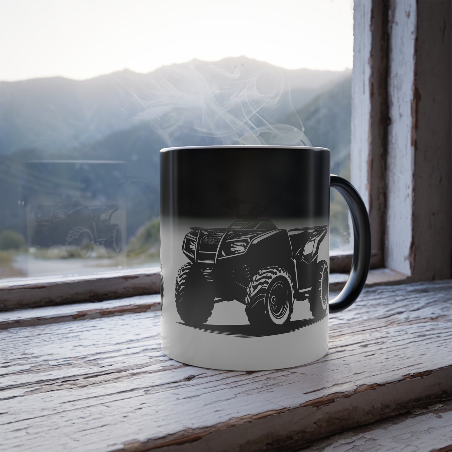 Off The Beaten Path Quad Color Changing Mug