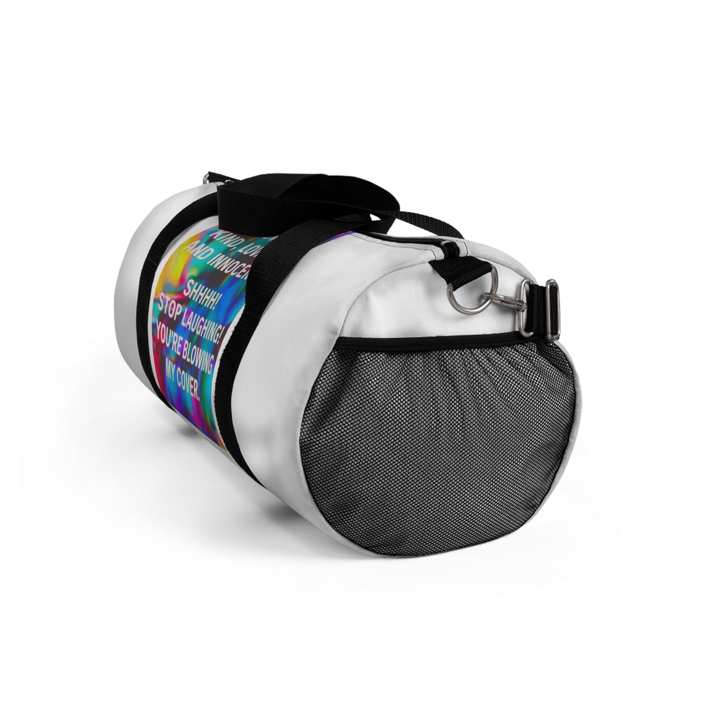 Blowing My Cover Duffel Bag