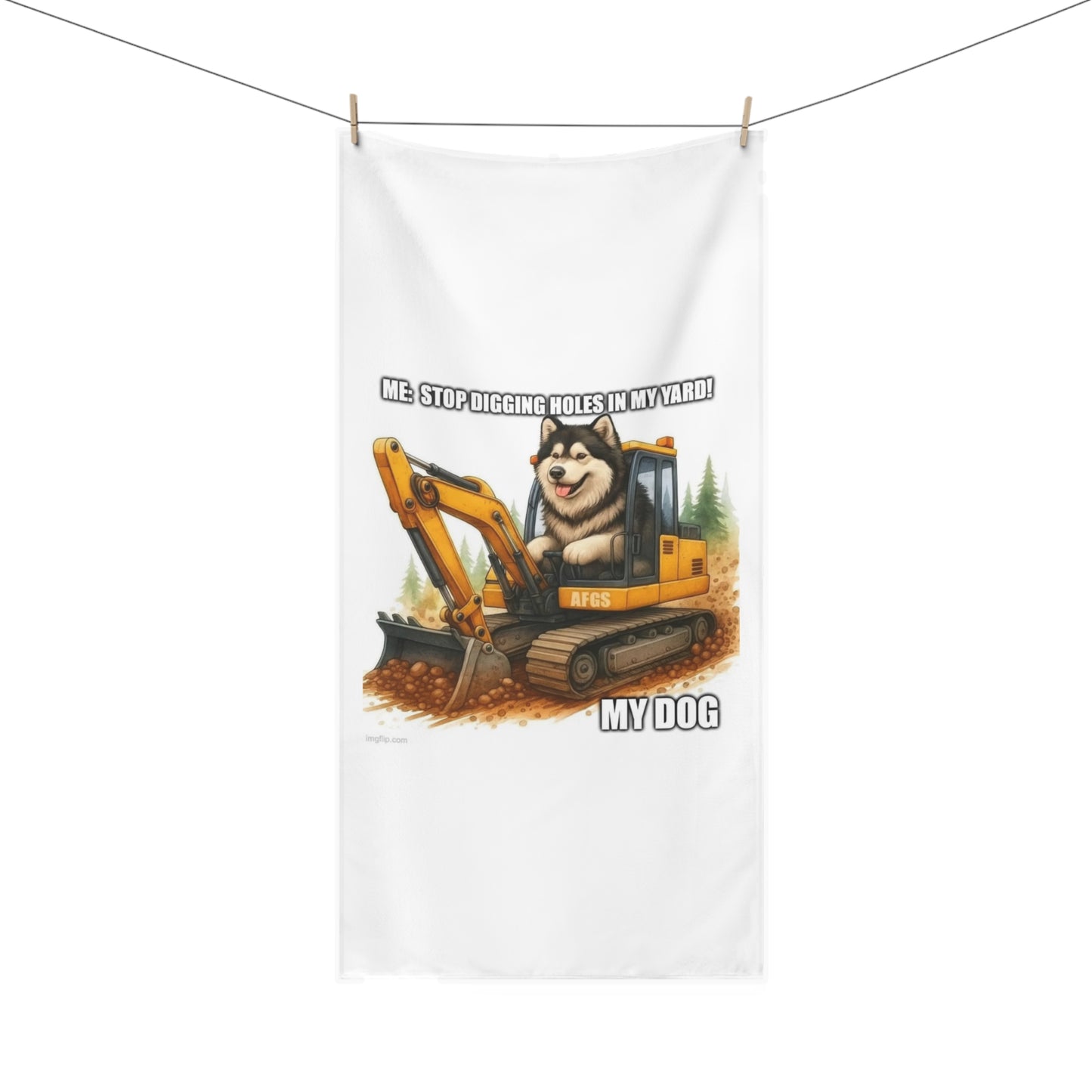 Digmaster 2000 Mink-Cotton Beach Towel