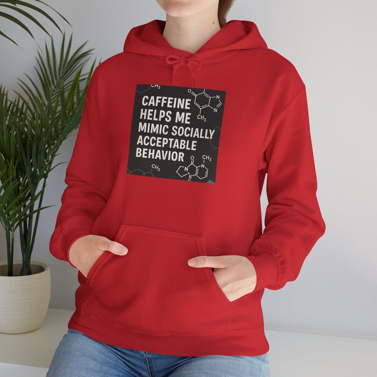 Socially Acceptable Unisex Hoodie