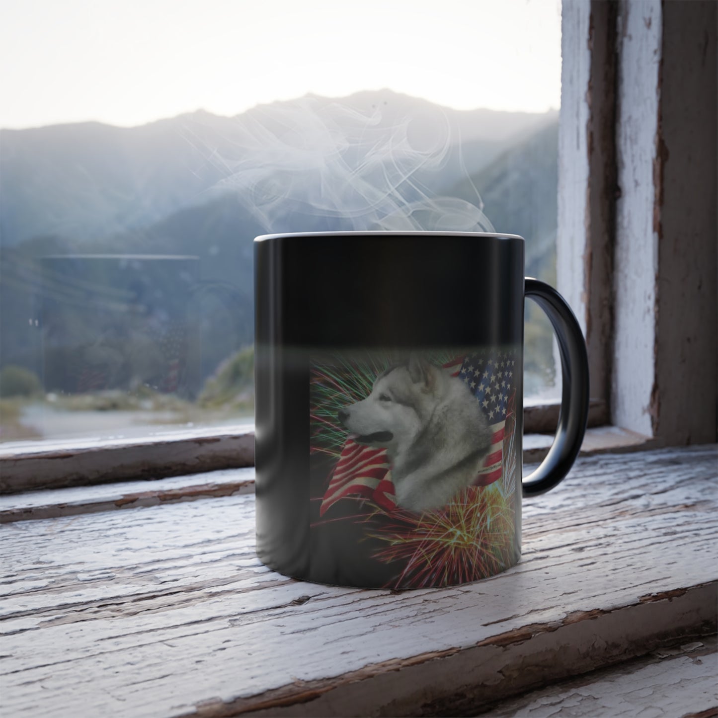American Malamute Color Changing Mug