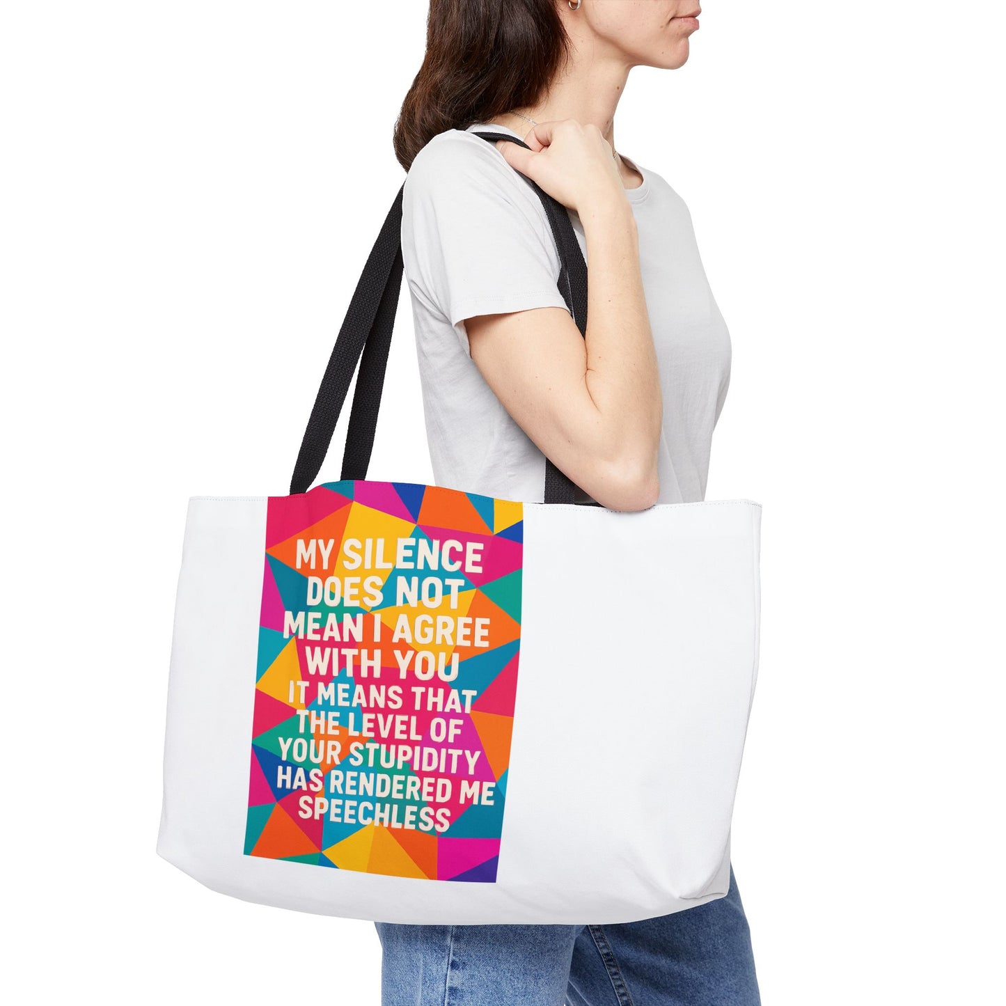 Speechless Weekender Tote Bag