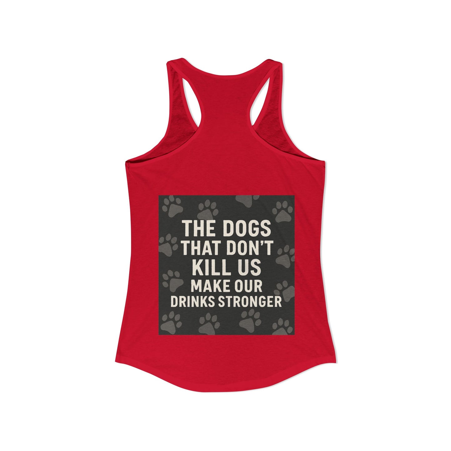 Drinks Stronger Women's Racerback Tank