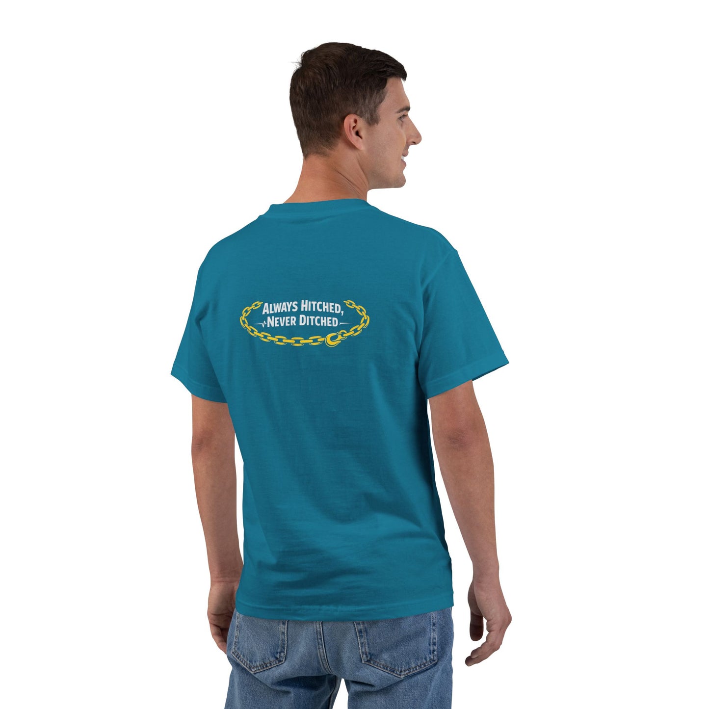Always Hitched Men's Short-Sleeve Crewneck Tee