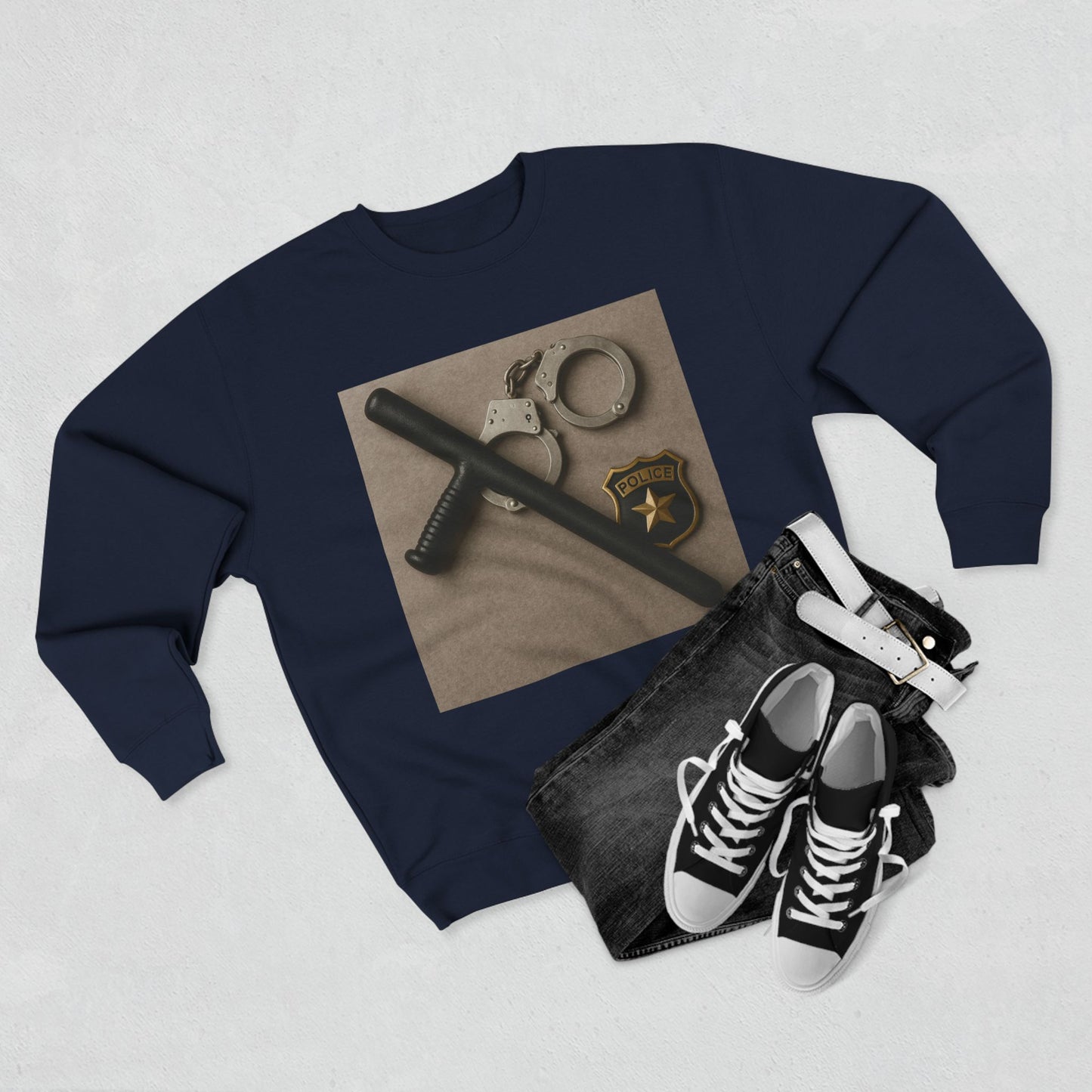 Law Enforcement Appreciation Unisex Crewneck Sweatshirt