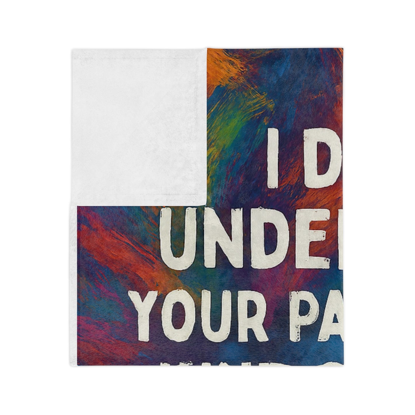 Kind Of Crazy Velveteen Microfiber Blanket