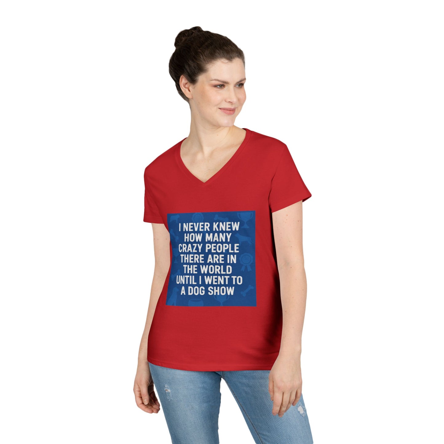 Never Knew Women's V-Neck T-Shirt
