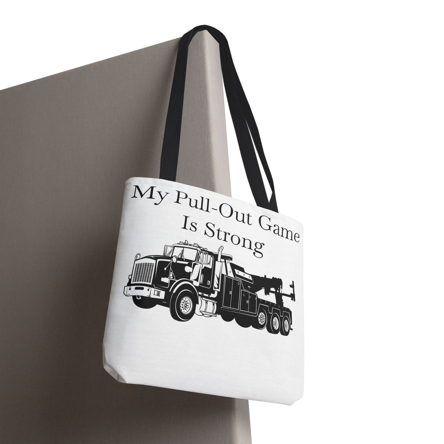 Pull Out Heavy Tow Truck Tote Bag