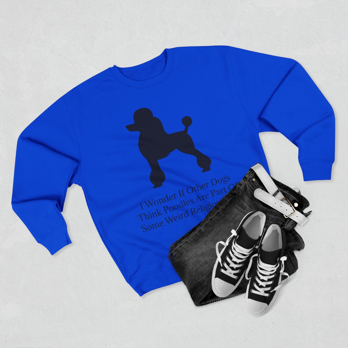 I Wonder Unisex Crewneck Sweatshirt