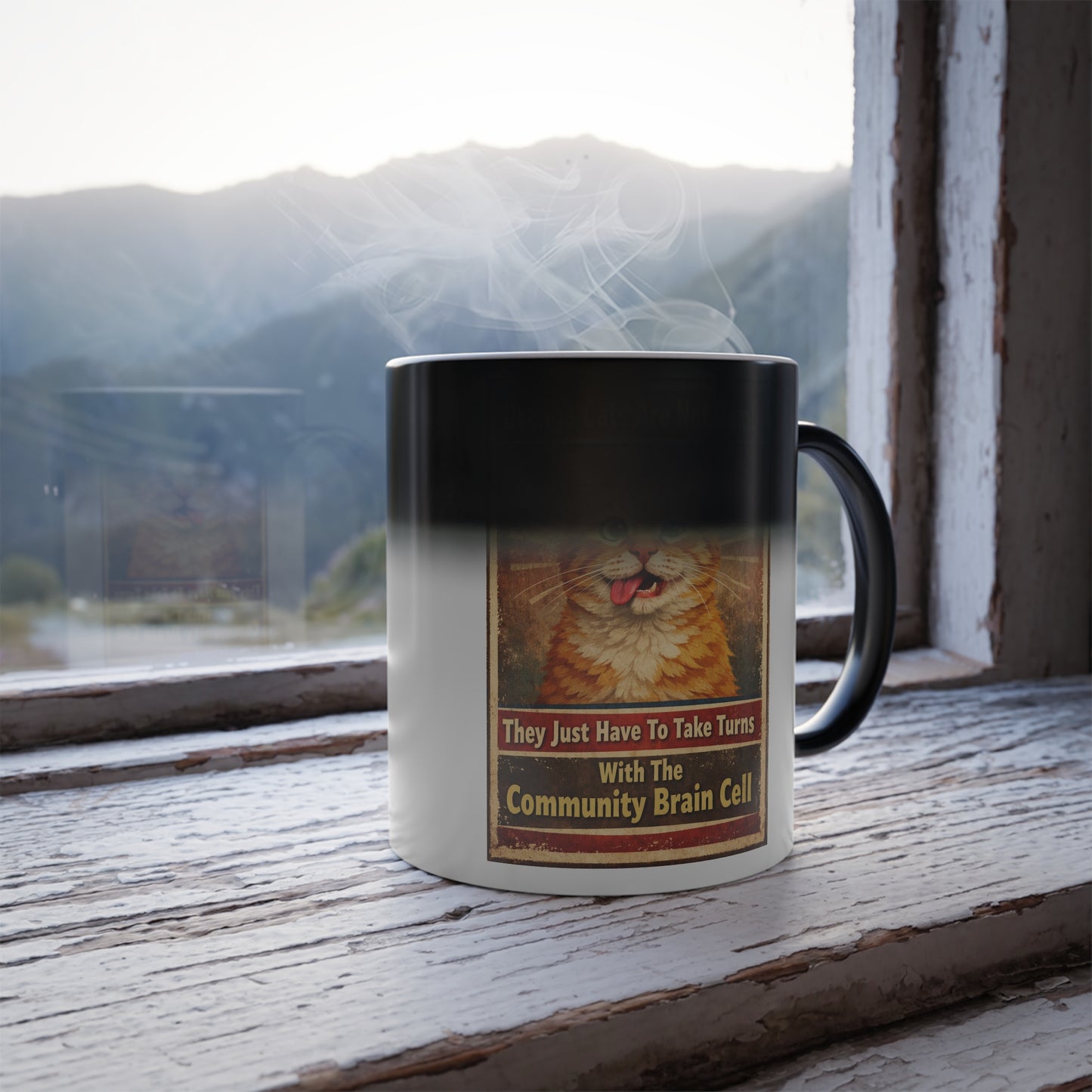 Community Brain Cell Color Changing Mug