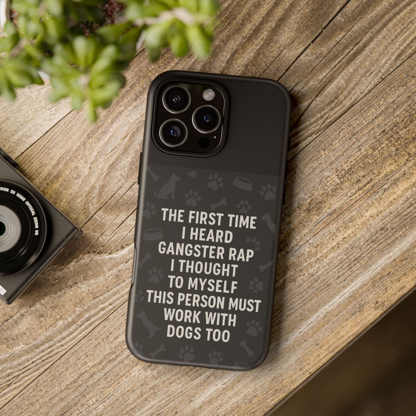 Gangster Rap iPhone Case