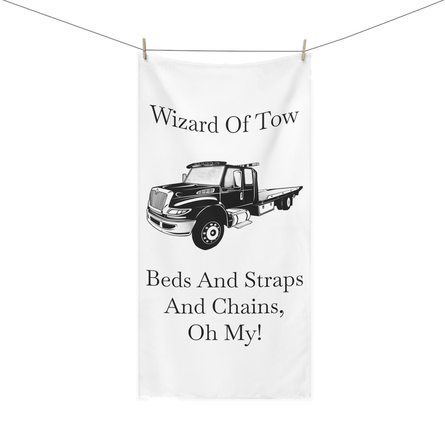 Wizard Of Tow Mink-Cotton Beach Towel