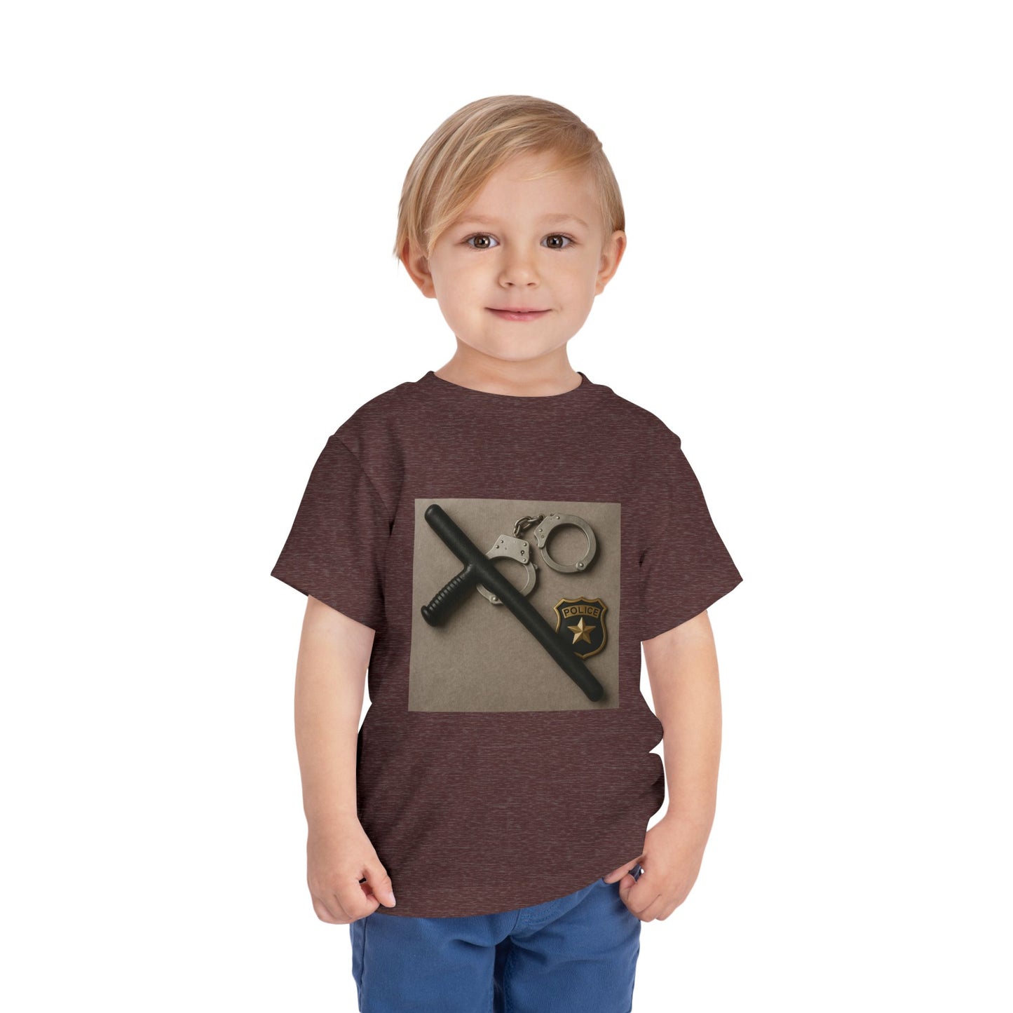 Law Enforcement Appreciation Toddler Unisex Short Sleeve Crewneck Tee