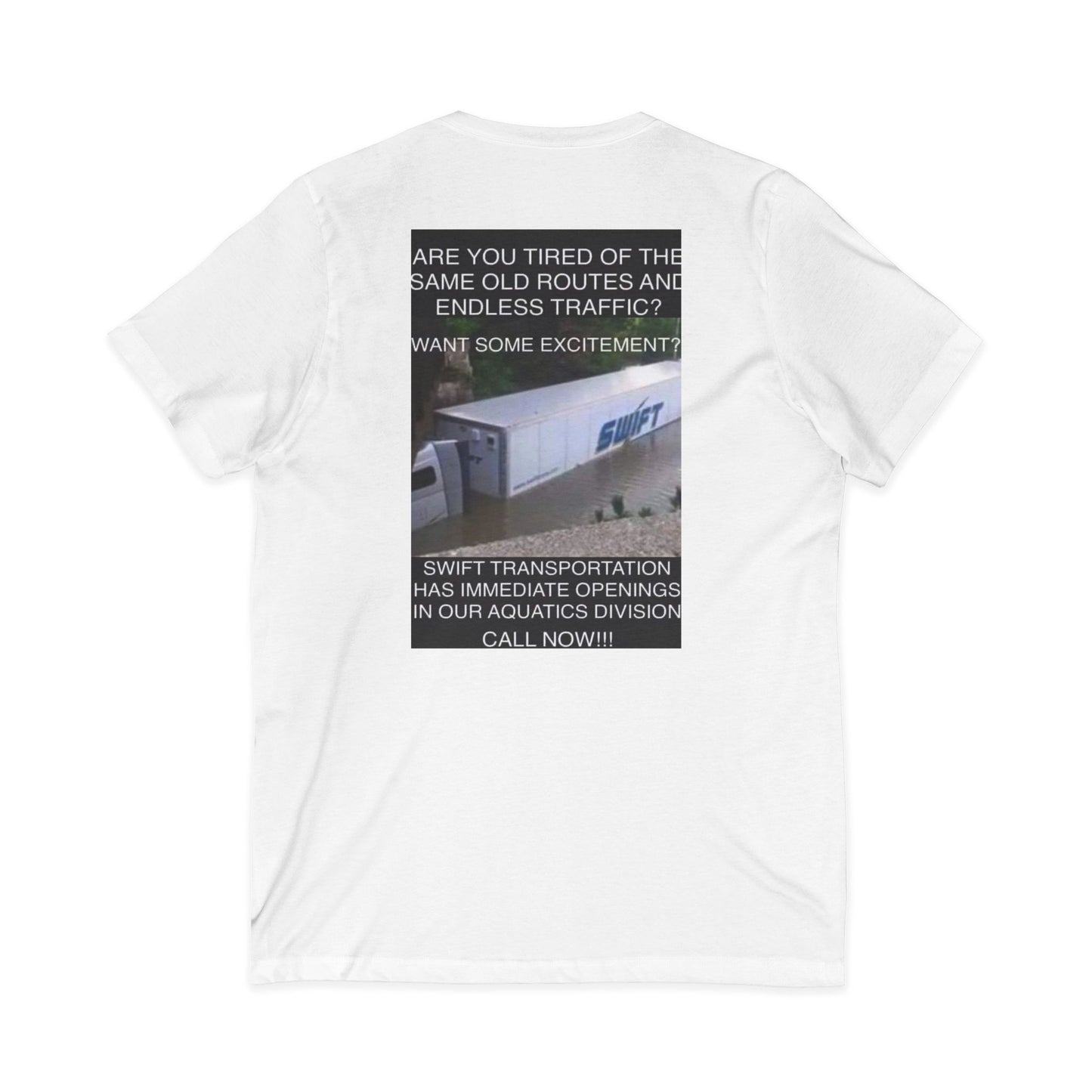 Swift Aquatics Unisex Short Sleeve V-Neck Tee
