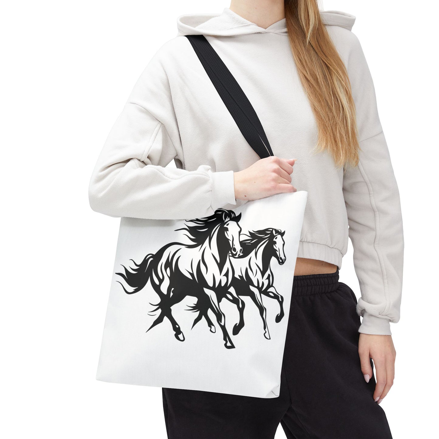 Horsin' Around Tote Bag