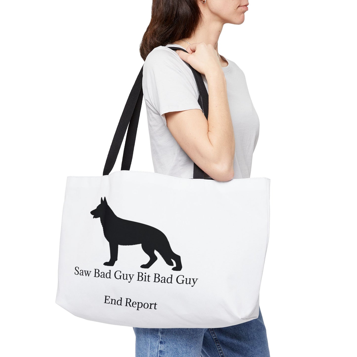 Bad Guy Weekender Tote Bag