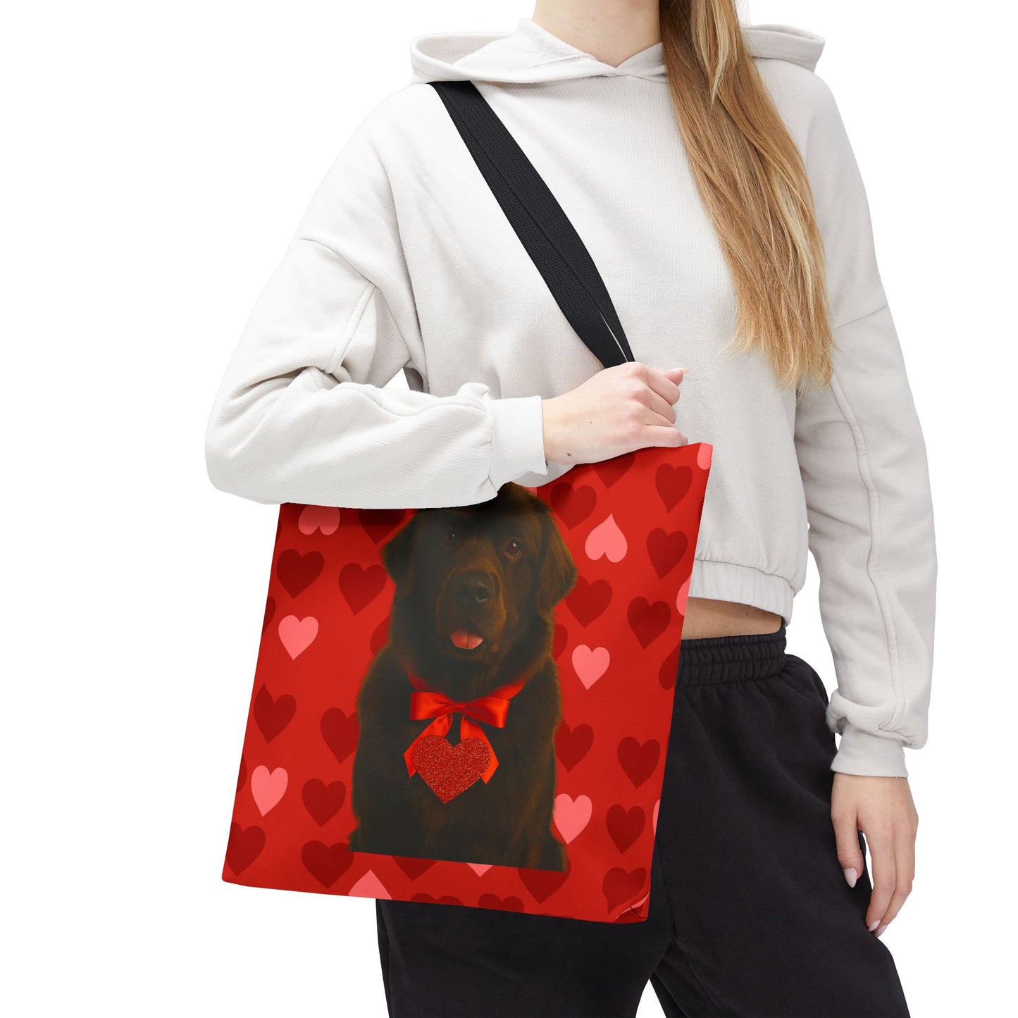 Cupid's Companion Newfie Tote Bag