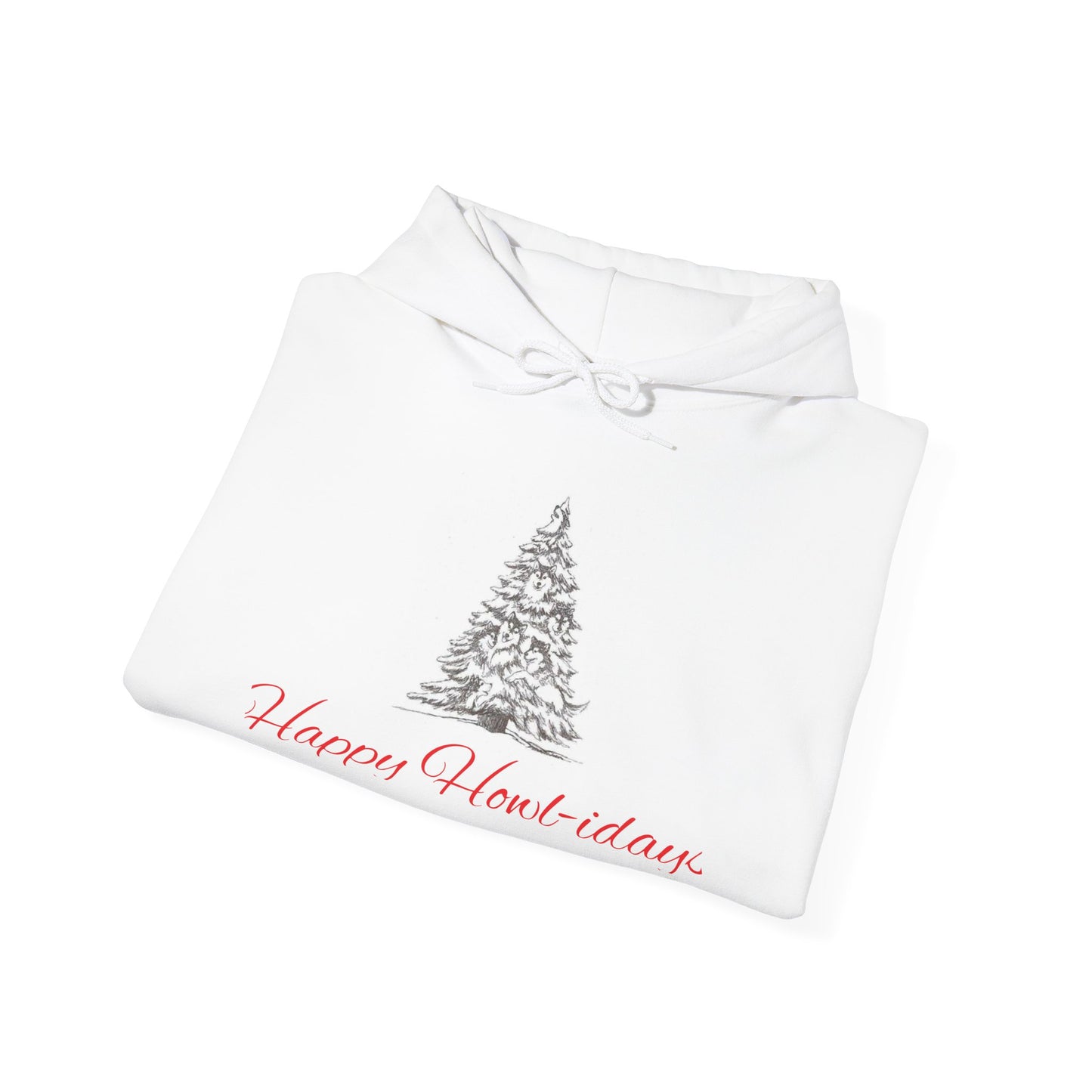 Happy Howl-idays Unisex Hoodie