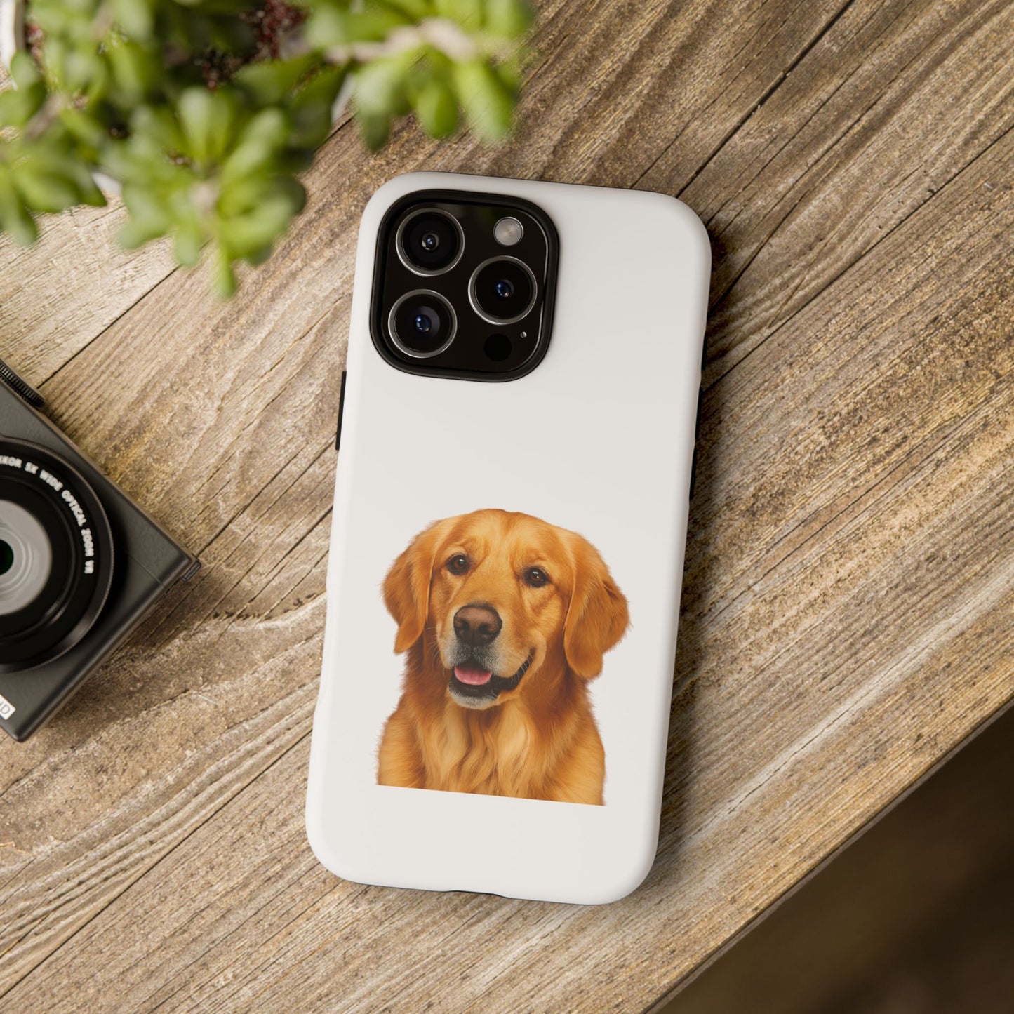 Golden Head iPhone Case