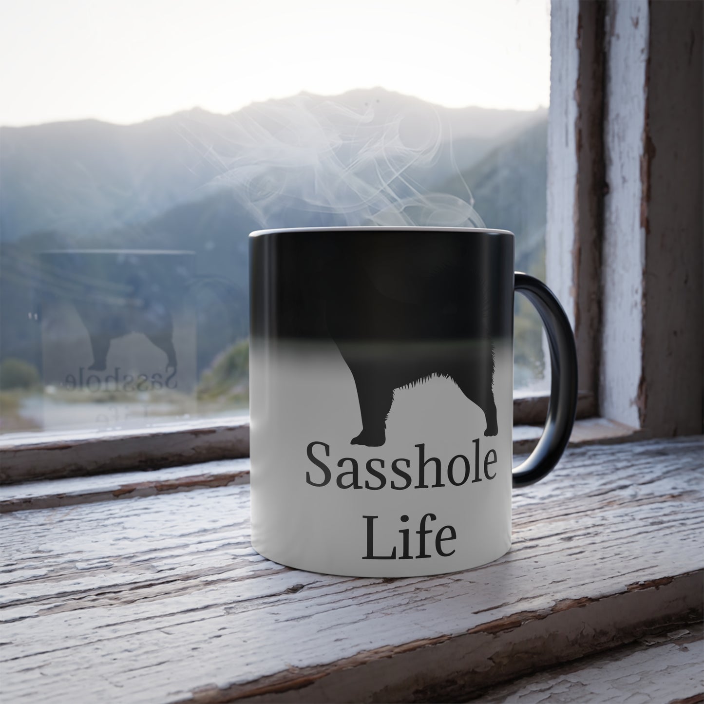 Sasshole Life Color Changing Mug