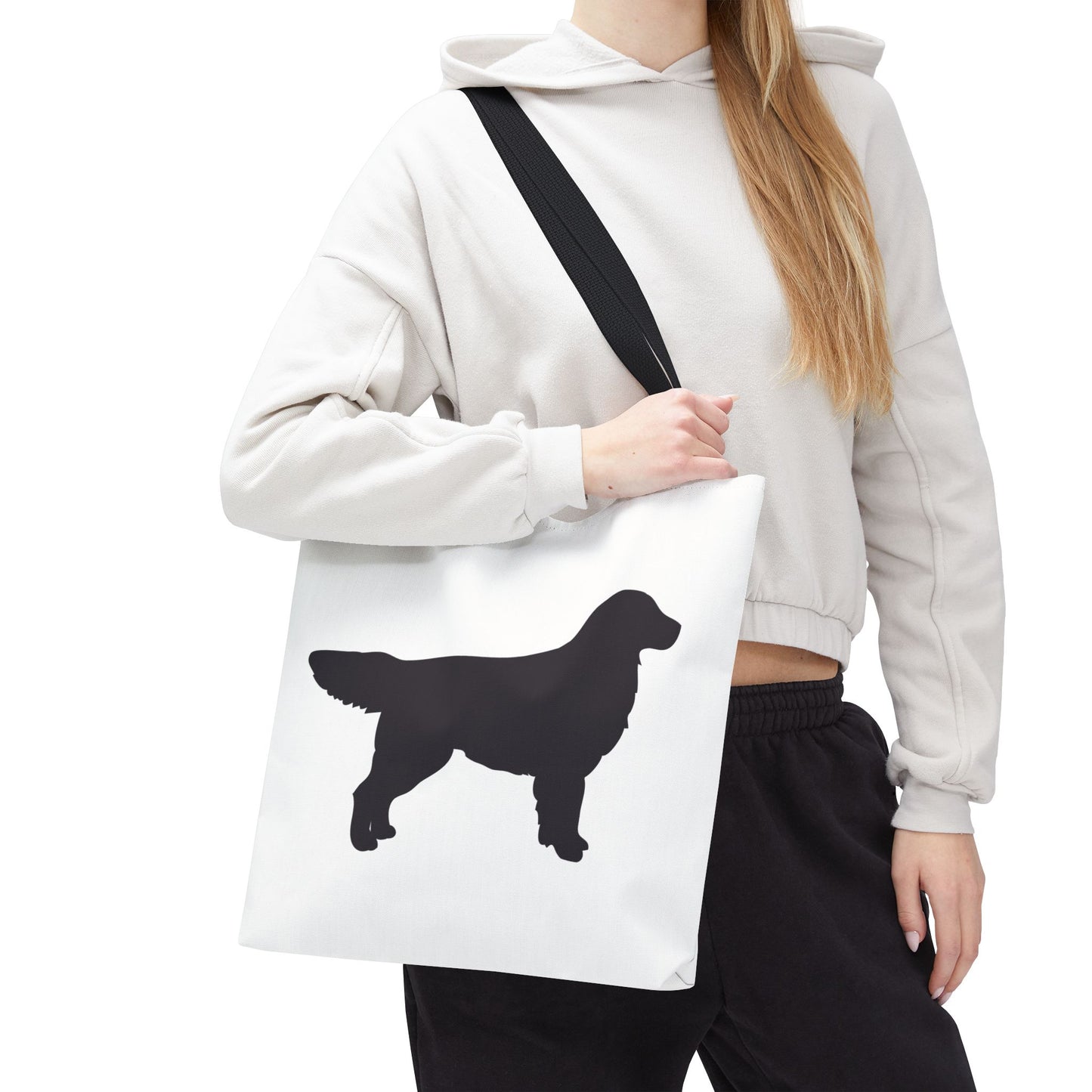Golden Silhouette Tote Bag