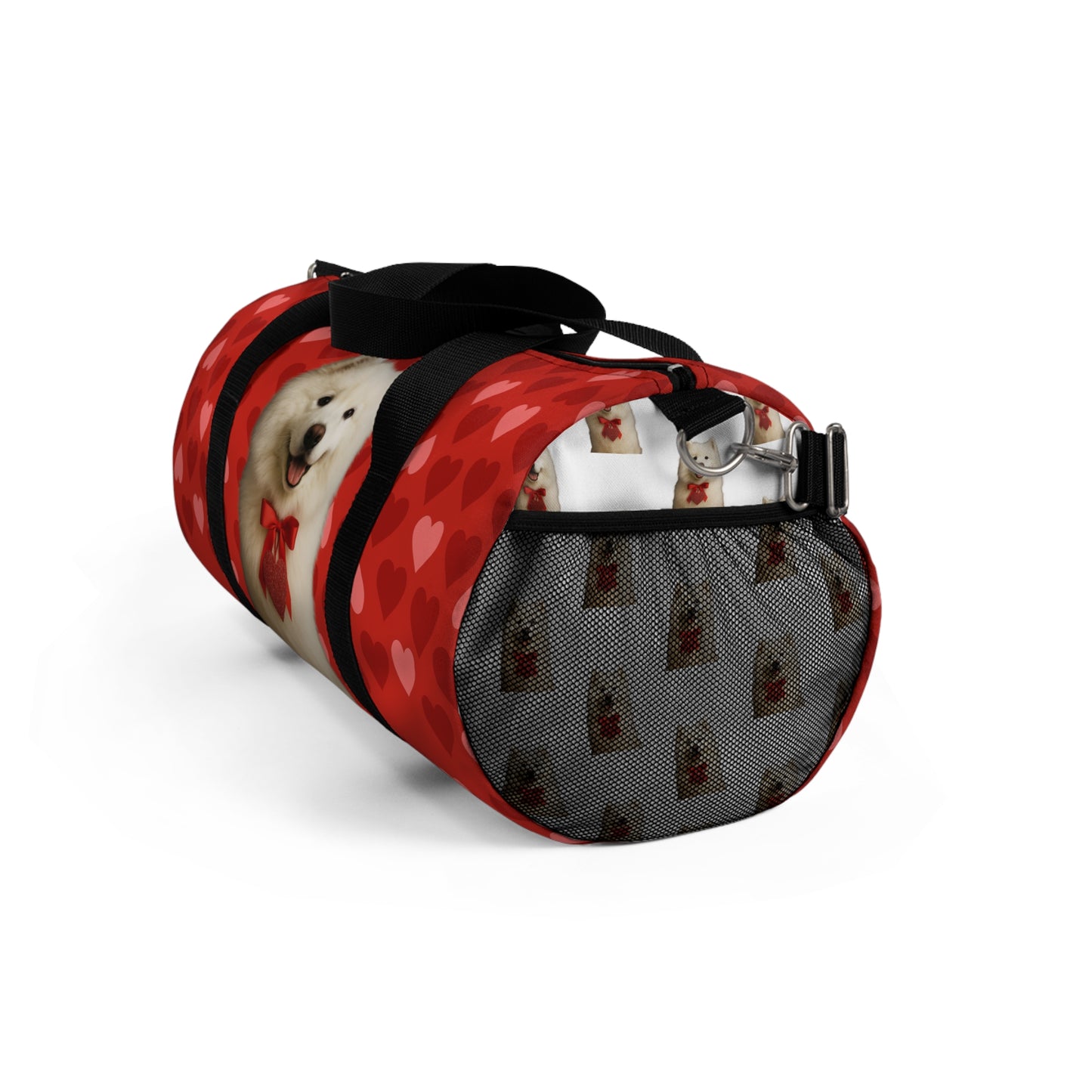 Cupid's Companion Samoyed Duffel Bag