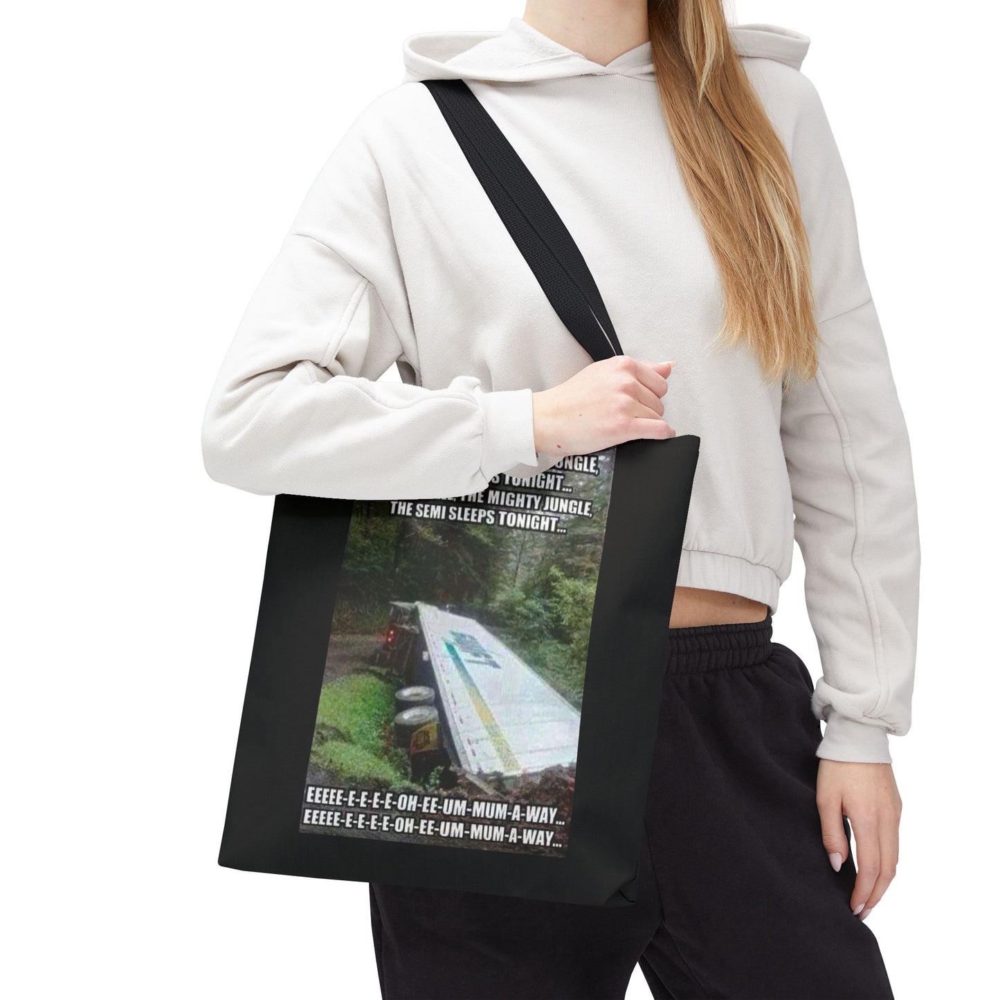 Semi Sleeps Tote Bag