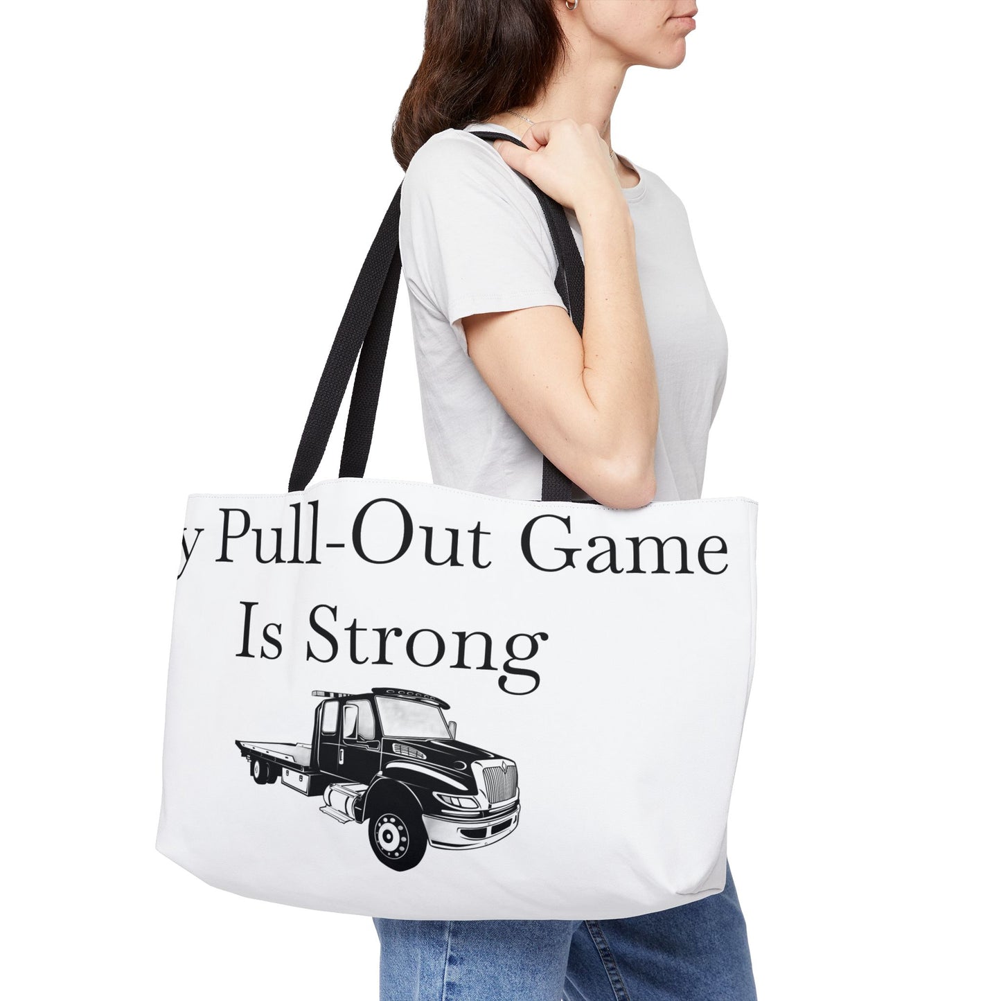 Pull Out Flatbed Tow Truck Weekender Tote Bag