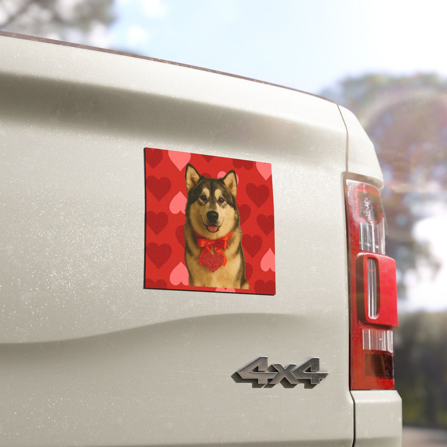Cupid's Companion Malamute Indoor/Outdoor Magnet