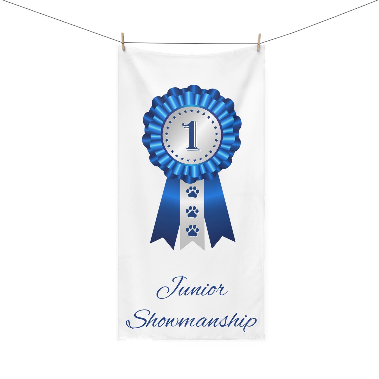 Junior Showmanship Mink-Cotton Beach Towel