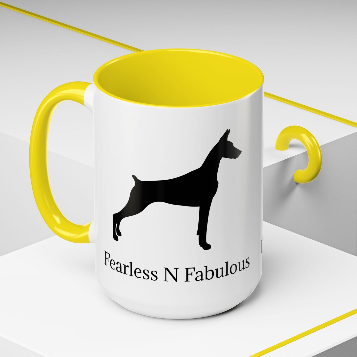 Fearless N Fabulous 2-Tone Coffee Mug