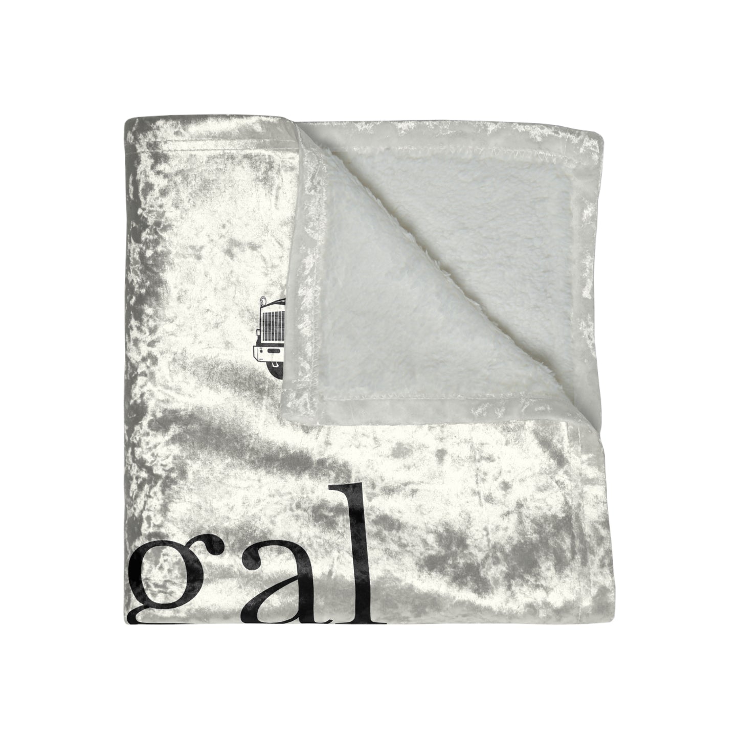 Legal H**ker Heavy Tow Truck Crushed Velvet Blanket