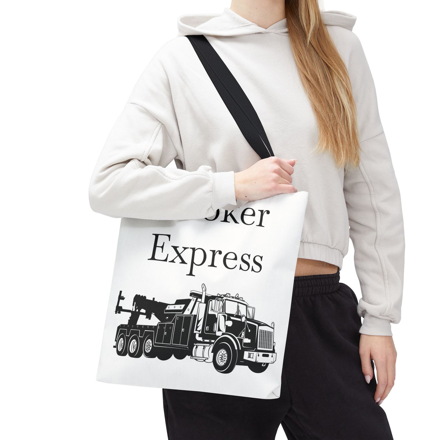 H**ker Express Heavy Tow Truck Tote Bag