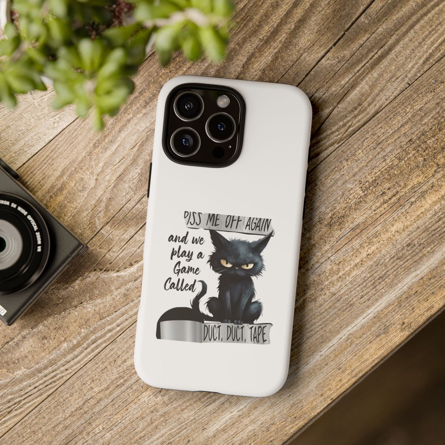 Duct, Duct, Tape iPhone Case