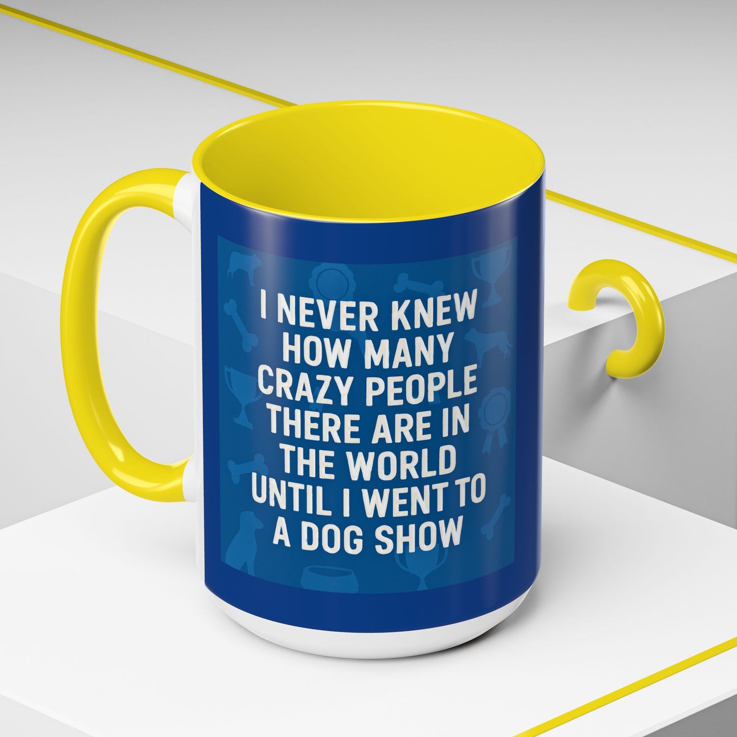 Never Knew 2-Tone Coffee Mug